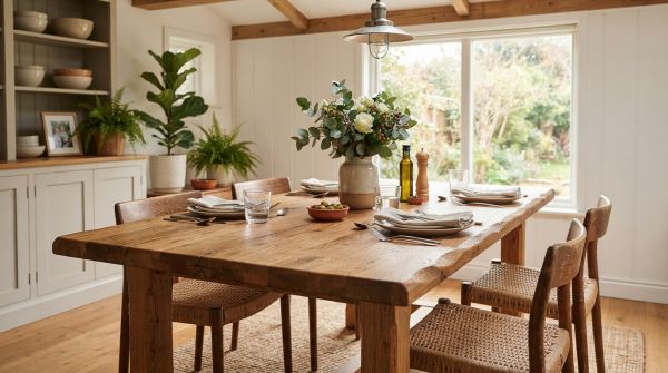Découvrez les avantages d'une table en bois pour votre salle à manger