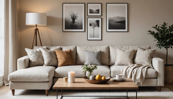 Cocooning : 20 idées déco pour un salon beige et blanc